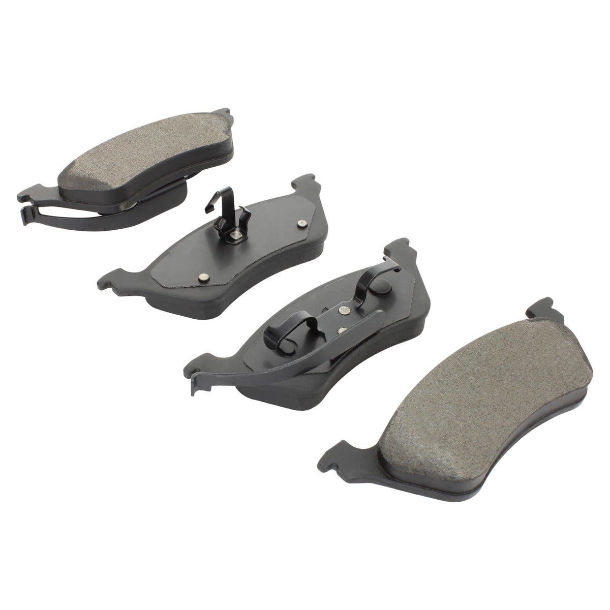 QUALITY-BUILT Workforce Semi-Met Rear Brake Pads w/Hardware BP0858M