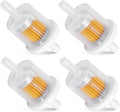 BlueStars 40 Micron 1/4 Inline Fuel Filter 691035 493629 - For Kawasaki