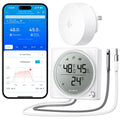 2.0 WiFi Refrigerator Thermometer Dual Probes, 1-Pack & Gateway