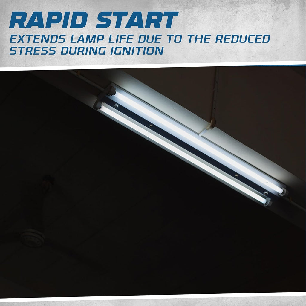 OHLECTRIC Replacement for Keystone KTEB-114-1-TP-FC 1 Lamp T5 Electronic Fluorescent Ballast with Normal Light Output | 120V Input with Rapid Start Operation | 0.95 Ballast Factor, UL-Approved