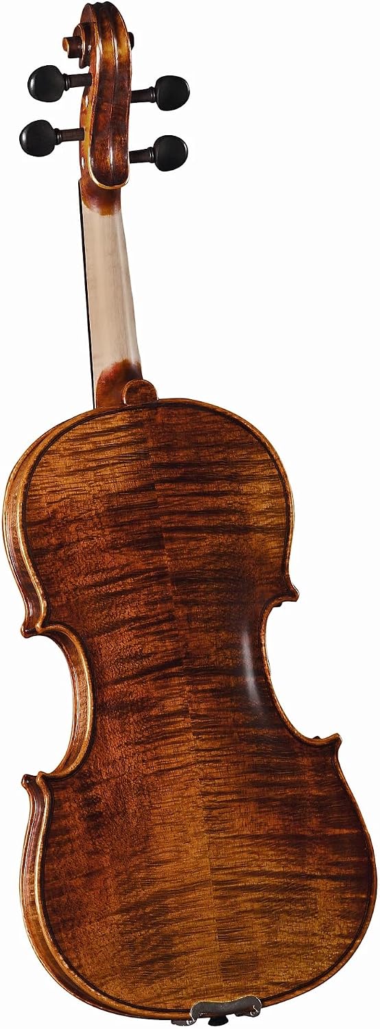 SV-500 4/4 Premier Artist Violin Outfit – Full Size Student & Professional Violin with Solid Spruce Top, Maple Back