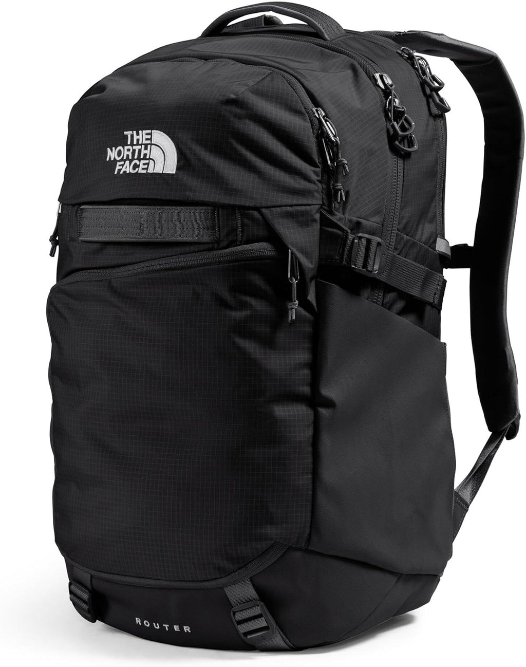 The North Face Router Everyday Laptop Backpack - Daypack, Water Repellent, Laptop Sleeve, Reflective Details, TNF