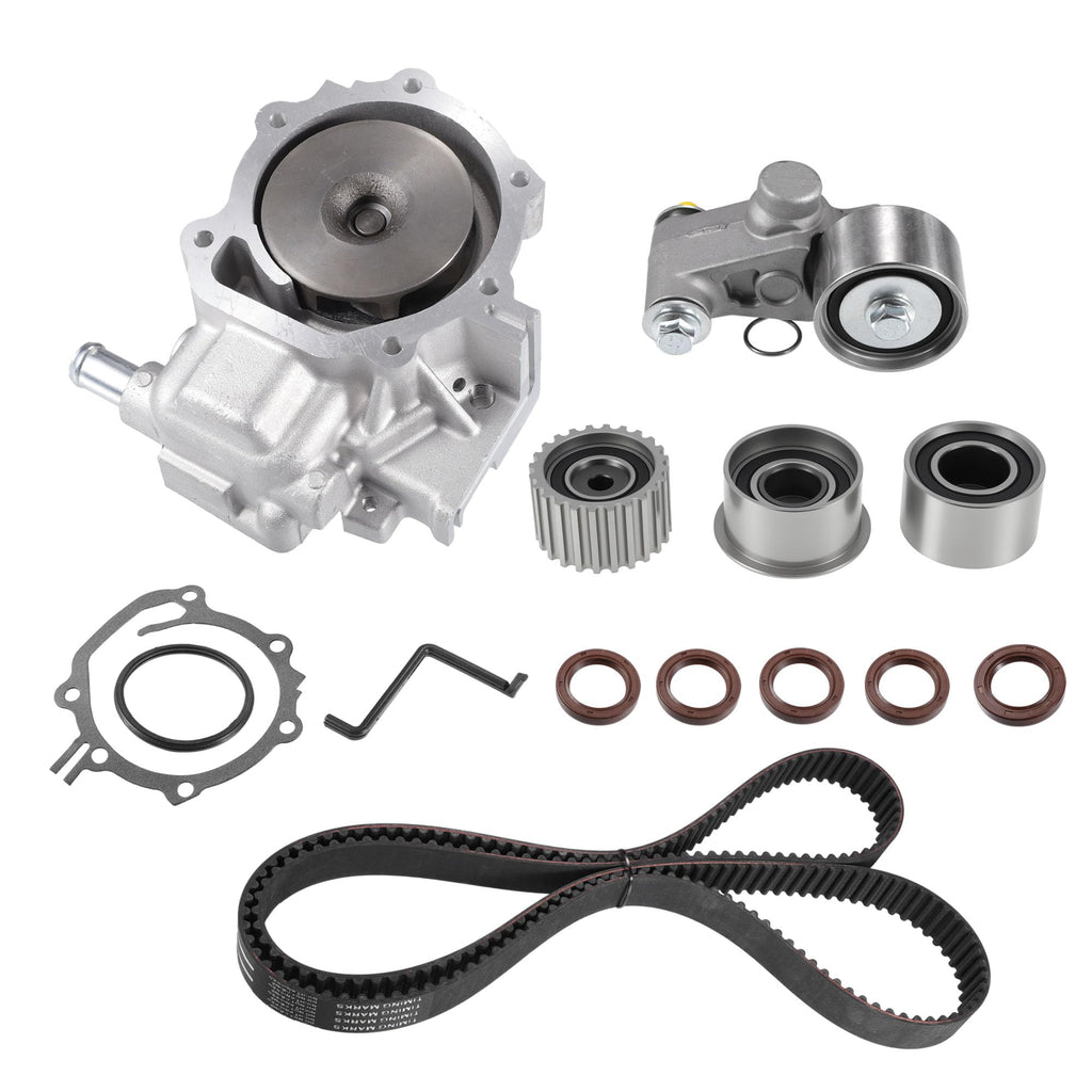 X AUTOHAUX Engine Timing Belt w/Water Pump Kit for Subaru Impreza 2006-2011