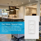Lutron Caseta Smart Dimmer Switch (Smart Hub Required), No Neutral Required