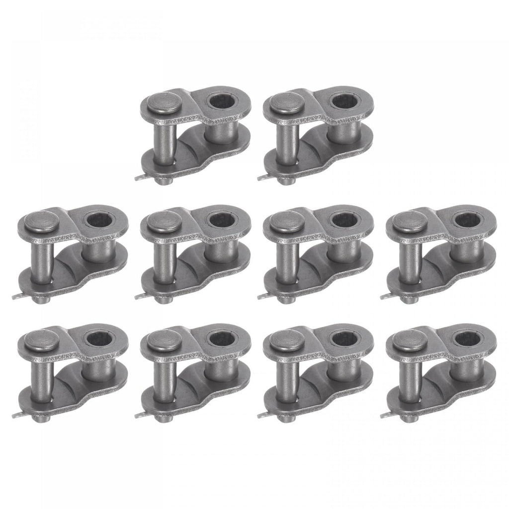 uxcell 10Pcs #35 Chain Offset Half Link Roller, 3/8" Pitch Carbon Steel