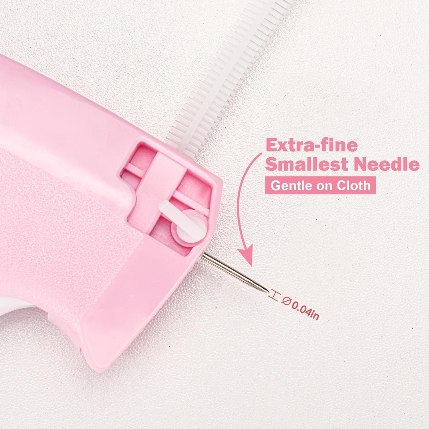 Stitch Gun for Clothing, 2 in 1 Mini Tagging Gun & Retail Price Tag Attacher Gun for Clothes with 6 Needles,1050pcs