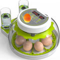 8-30 Egg Incubators for Hatching Eggs, Chicken Egg Incubator with Automatic Egg Turning, Temperature Control &