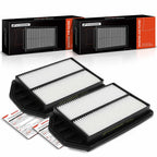 A-Premium 2-PC Engine Air Filter Compatible with Honda