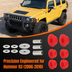 Foruly Front Differential Mount Bushing Kit for Hummer H3, Polyurethane