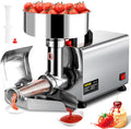 110V Electric Tomato Strainer 370W Commercial Grade Tomato Milling Machine Stainless Steel Tomato Press and Strainer