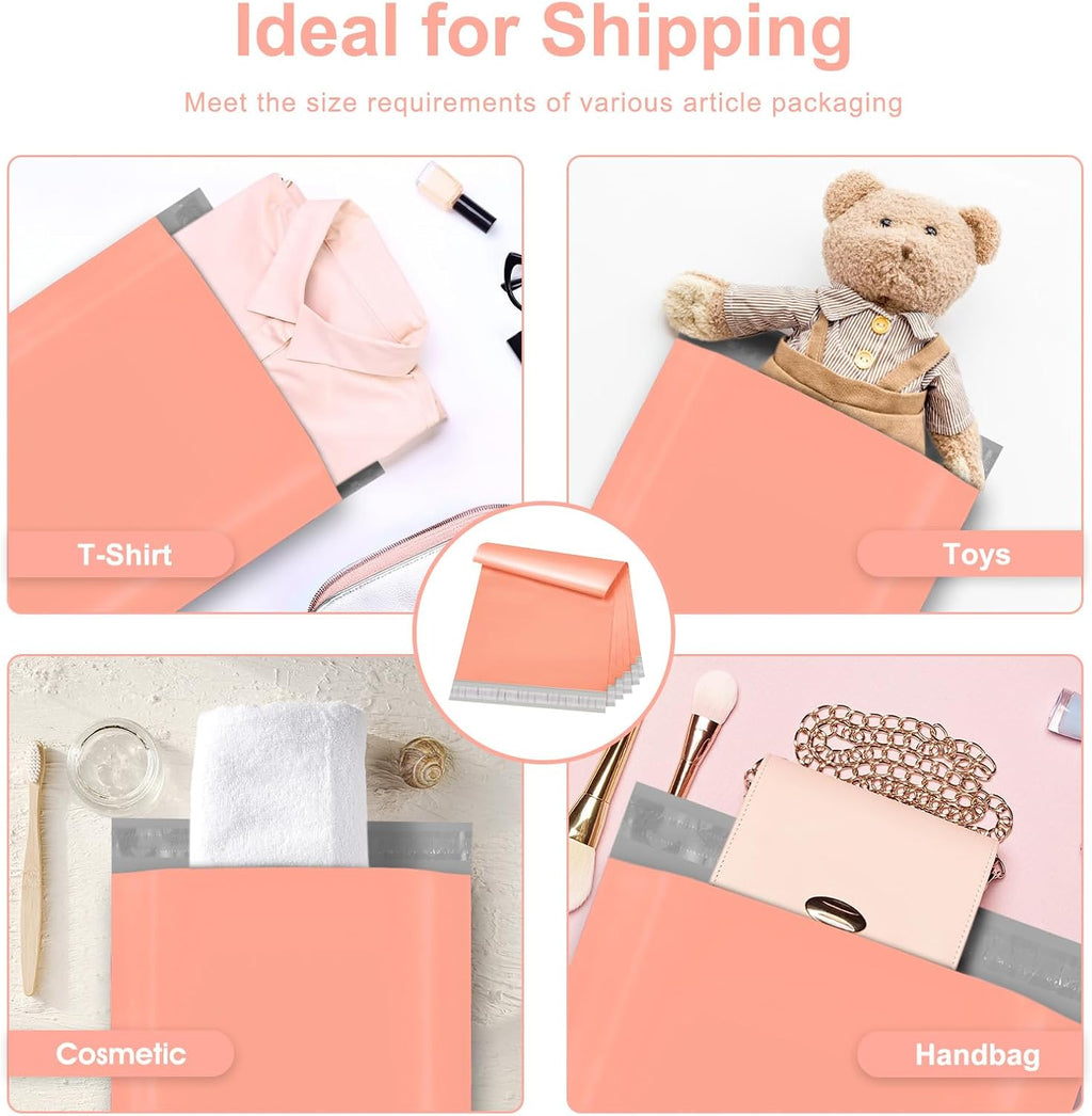10x13 Poly Mailers 300Pcs, Bulk Shipping Bags for Small Business