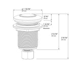 ZLINE Autograph Edition Air Switch Button in Champagne Bronze for Garbage Disposal (DBM-CB)