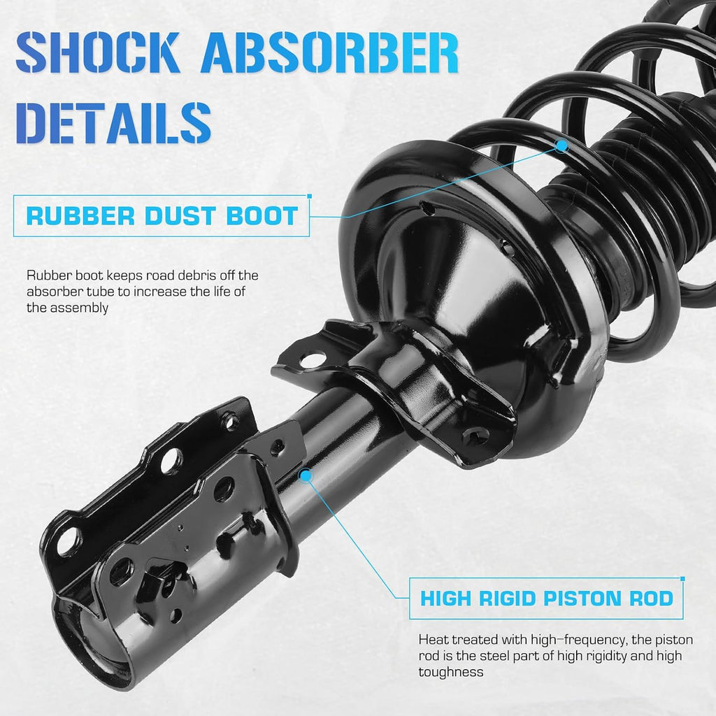 Front Struts Shocks for 2005-2010 Chevrolet Cobalt / 2006-2011 Chevy HHR