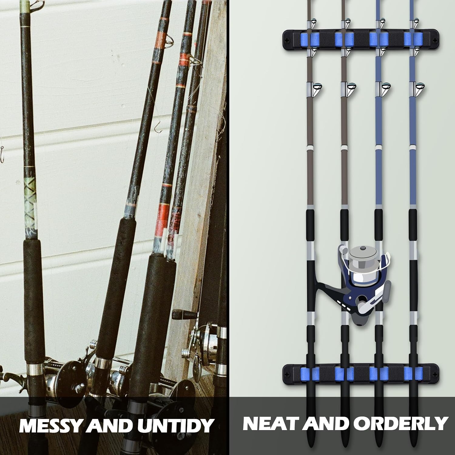 4 Pcs Rod Holders Fishing Boat Pole Holder