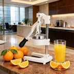 Cast Iron Juicer Hand Press Heavy Duty, Orange Juicer