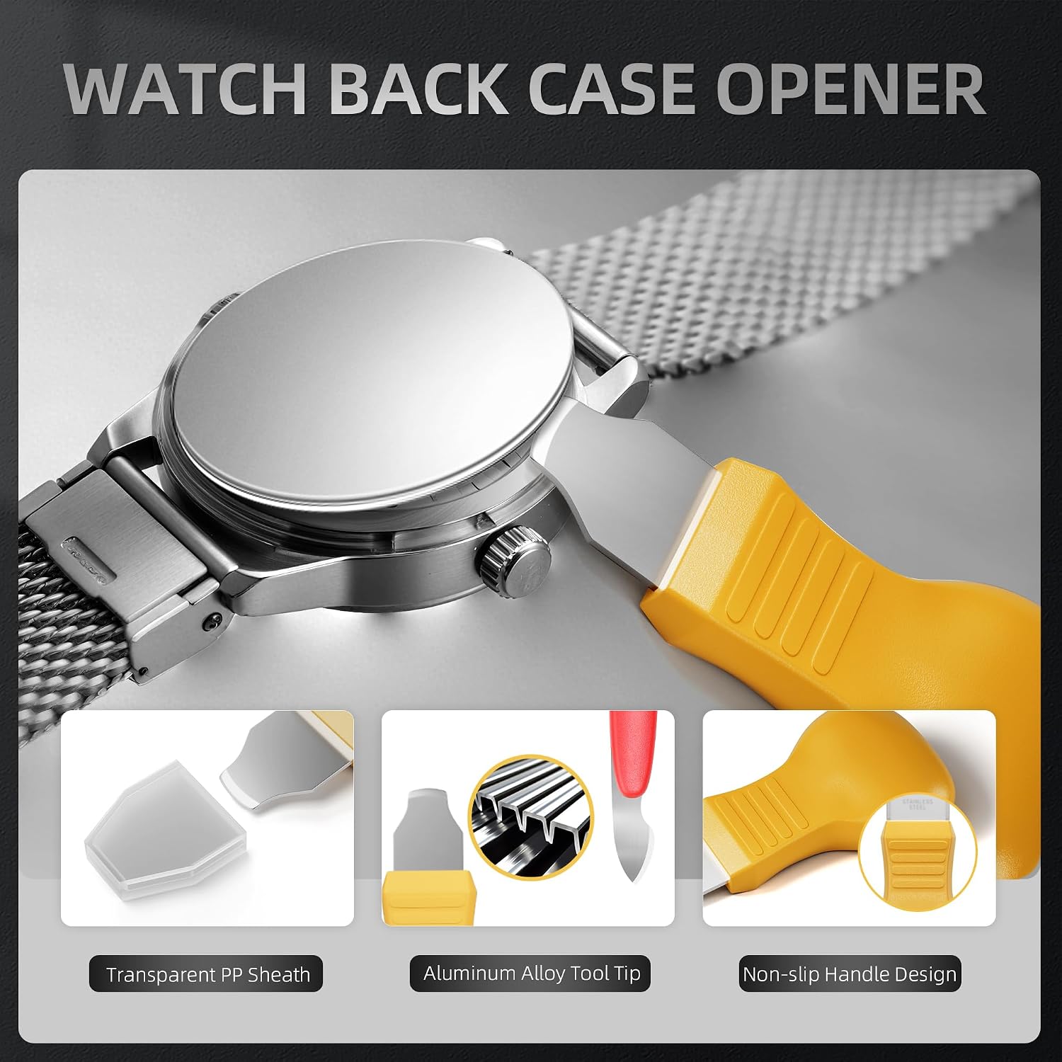 Watch Repair Kit, 151 PCS Professional Watch Battery Replacement Tool Kit, Watch Strap Bracelet Removal Tool with