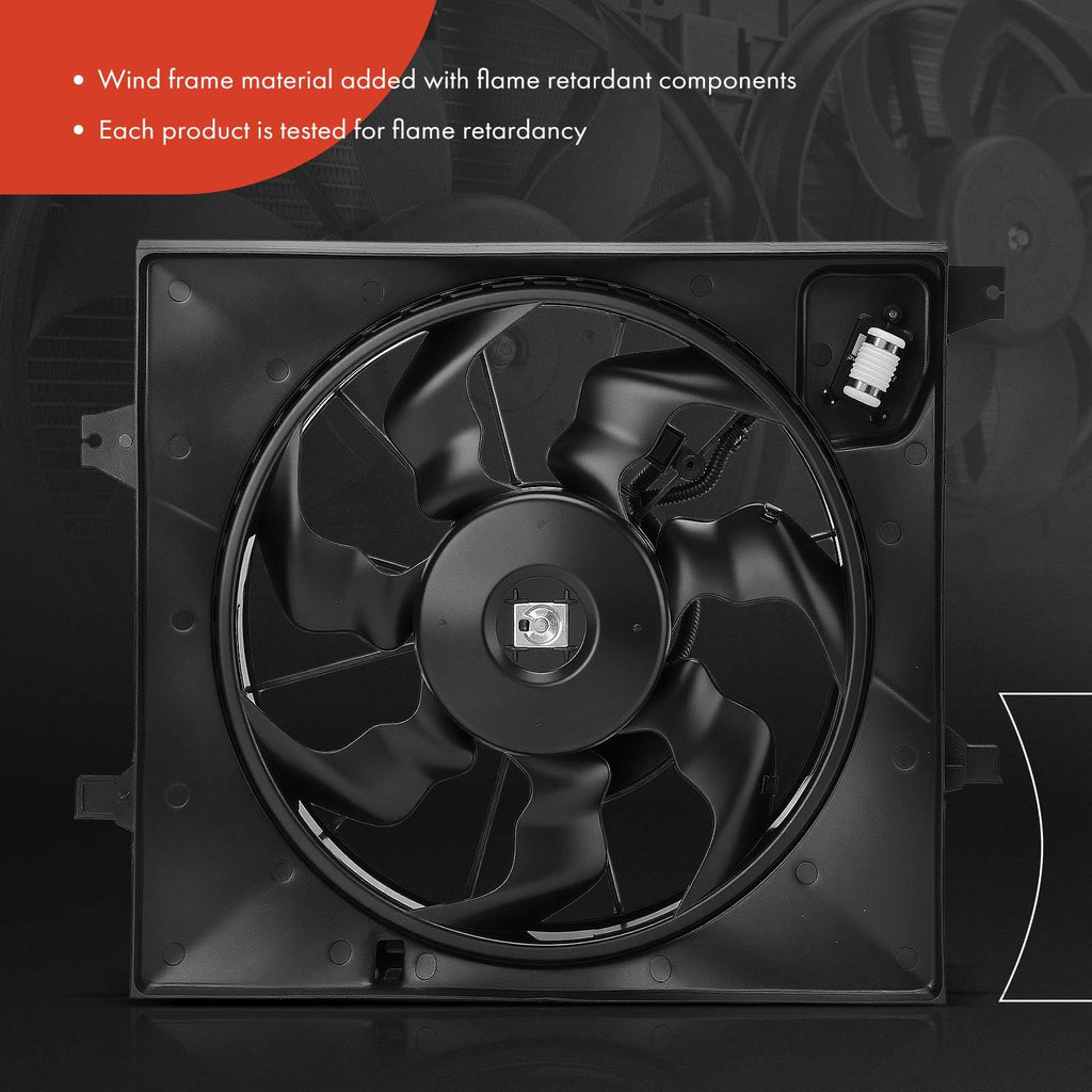 A-Premium Engine Radiator Cooling Fan Assembly