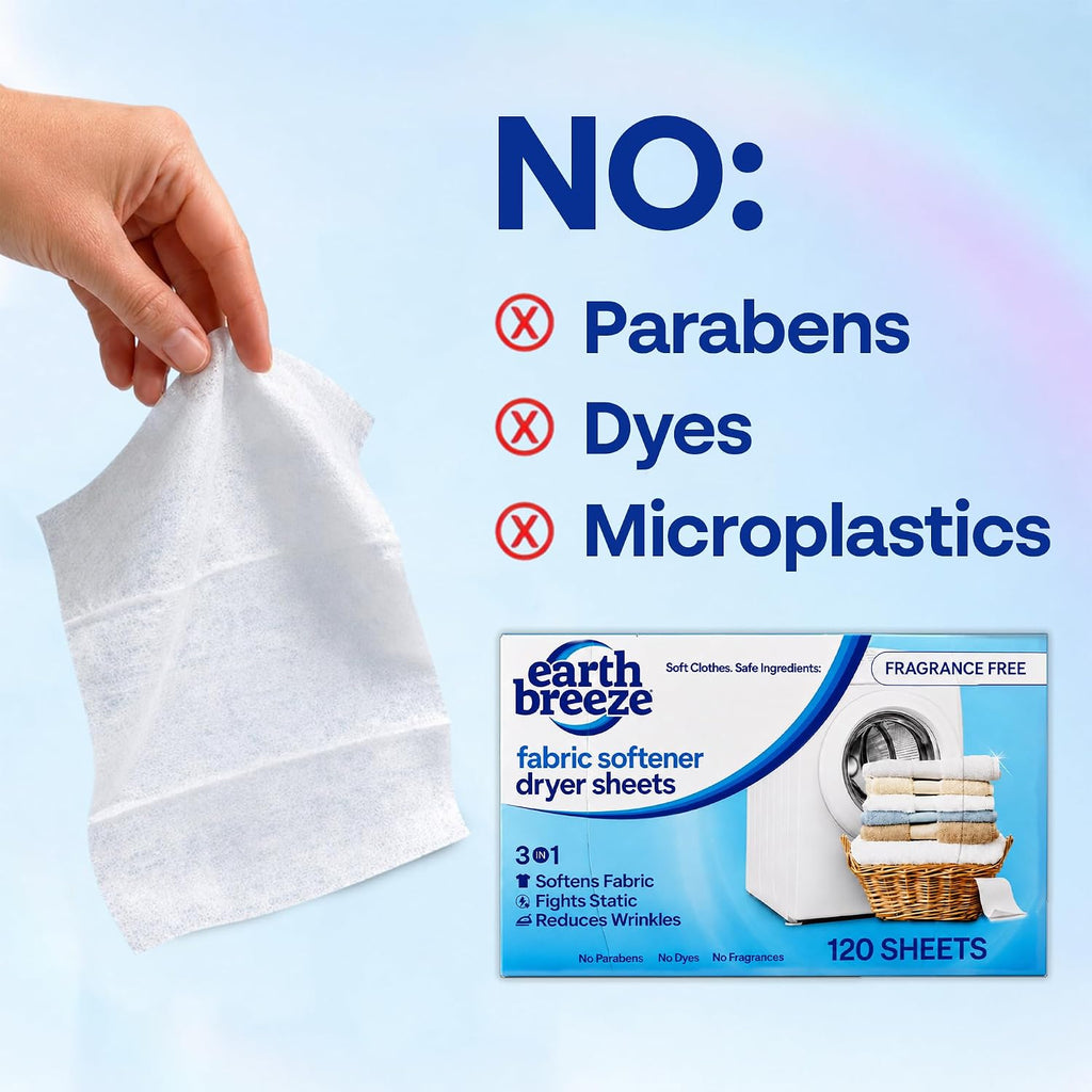Fabric Softener Dryer Sheets Fragrance Free (240 Sheets)
