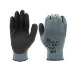 Atlas 300 Rubber Palm Work Gloves, Black, X-Large, Single Pair