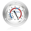 Uharbour Commercial Cooler Freezer Thermometer Capillary Gauge