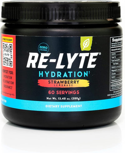 Re-Lyte Sugar Free Electrolyte Powder Mix (Strawberry Lemonade)