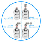 6Pack Float Valve Automatic Water Level Control Water Valves 1/2in to 3/4in