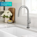 Oletto Touch Kitchen Faucet w/Pull Down Sprayer, Spot-Free Stainless