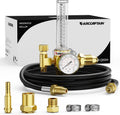 ARCCAPTAIN Argon/CO2/Helium Regulator with 8.2FT Inert Gas Welding Hose