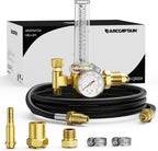 ARCCAPTAIN Argon/CO2/Helium Regulator with 8.2FT Inert Gas Welding Hose