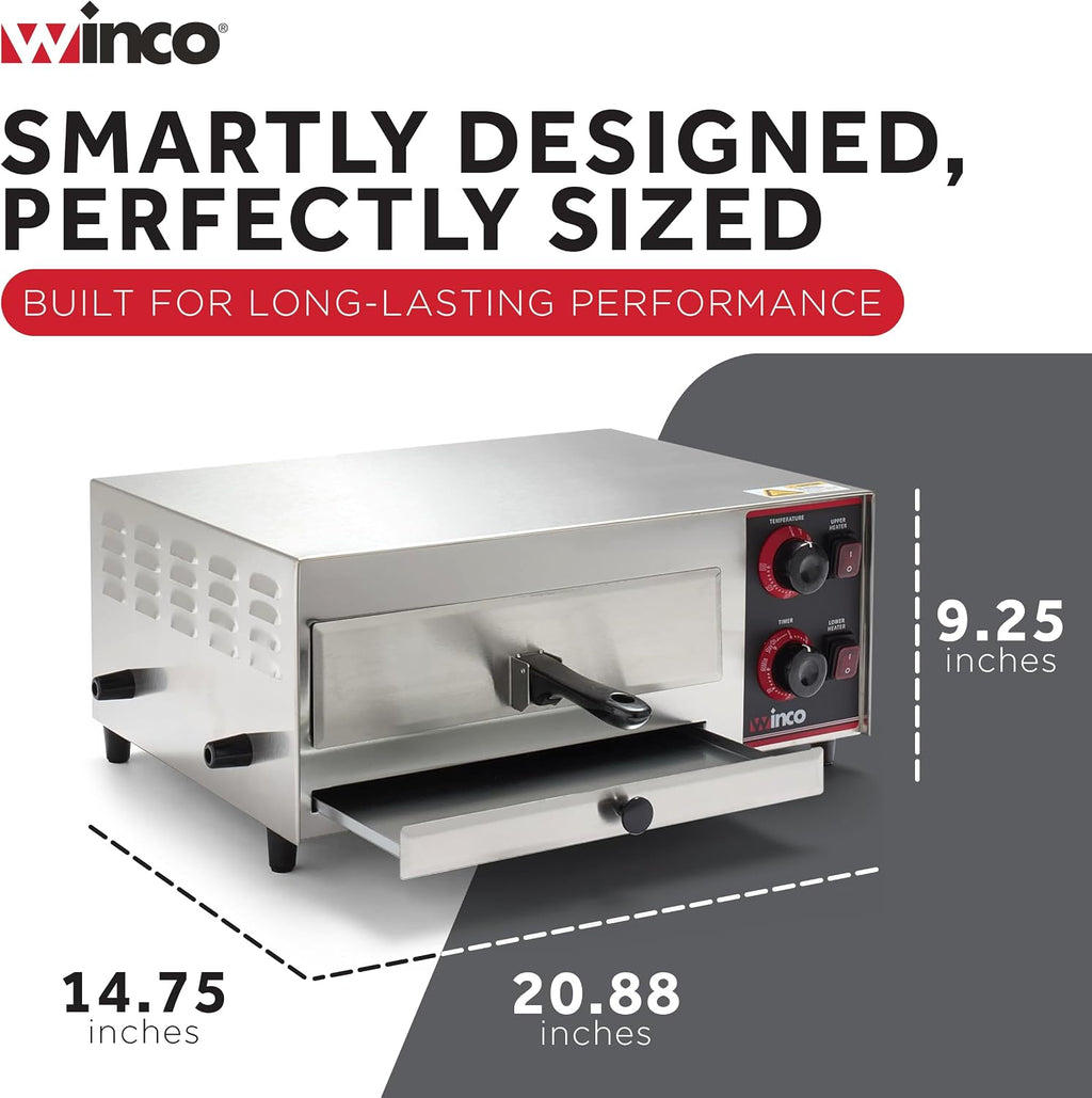 Electric Commercial-Grade Pizza Oven