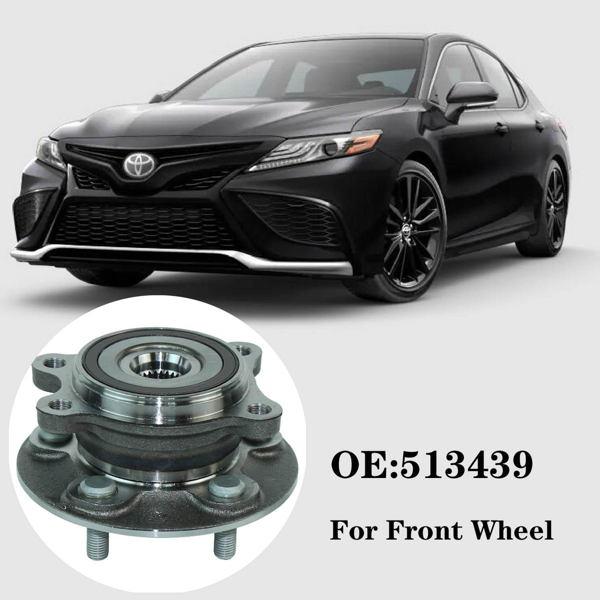 513439 Front Wheel Bearing and Hub Assembly