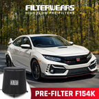 F154K Universal Water Repellent Cold Air Intake Pre-Filter - Large