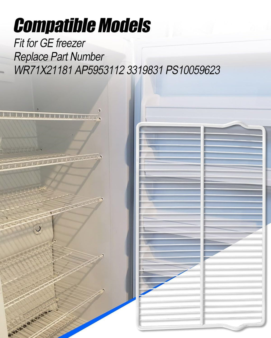 WR71X21181 Refrigerator Wire Shelf Fit for GE Refrigerators