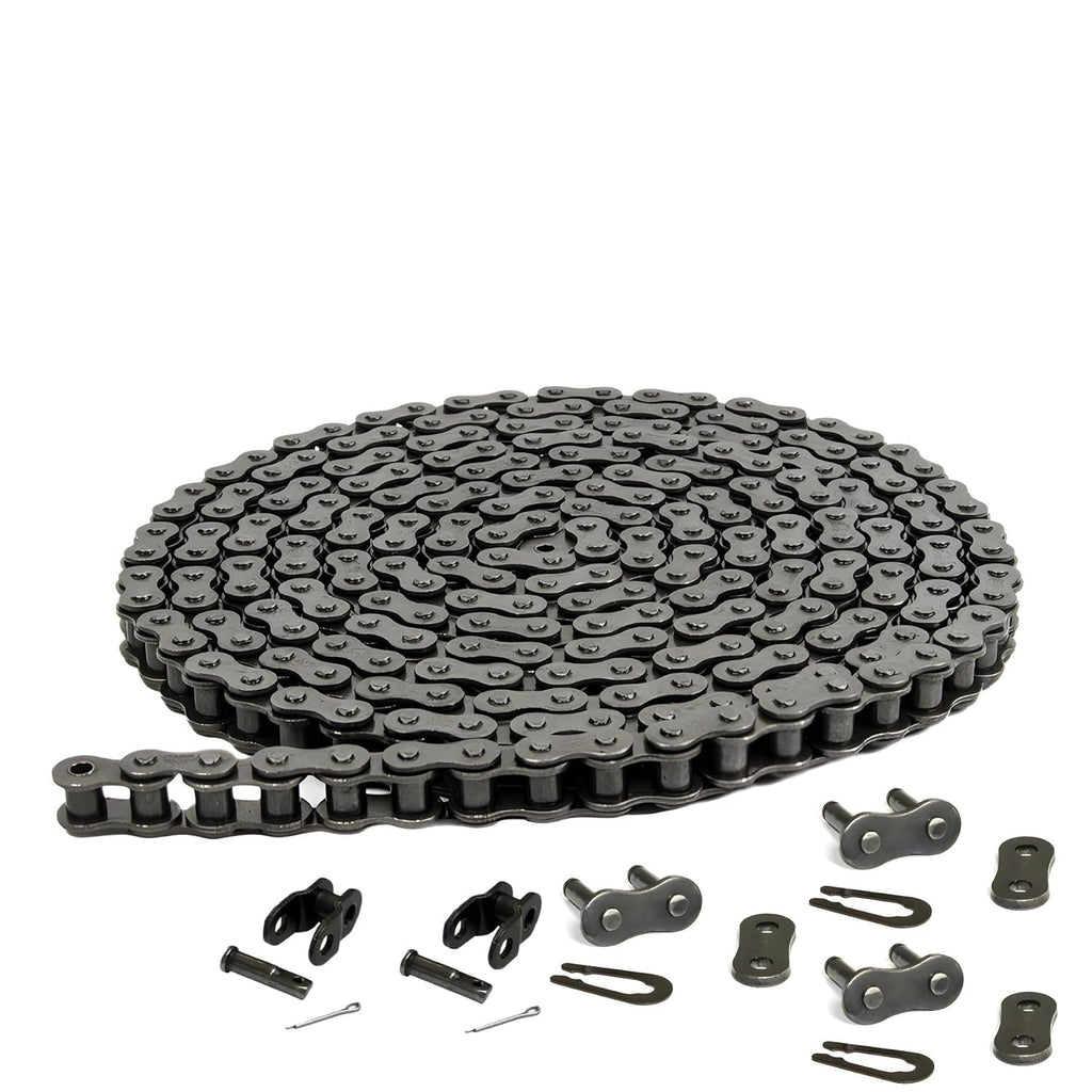 Jeremywell #40 Roller Chain 10FT with 3 Connecting Links and 2 Offset Links