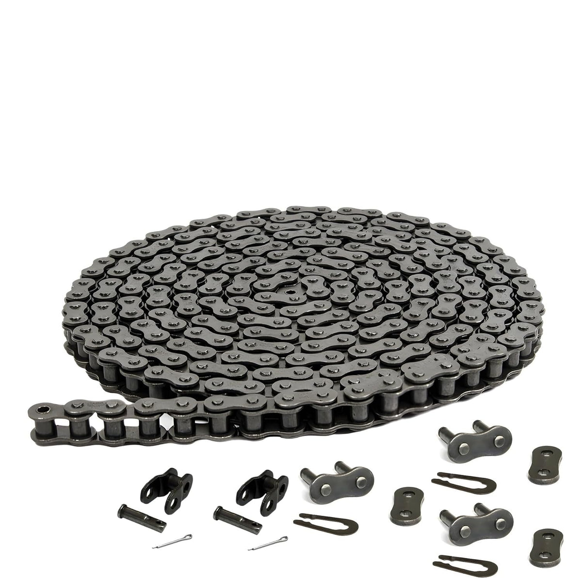 Jeremywell #40 Roller Chain 10FT with 3 Connecting Links and 2 Offset Links