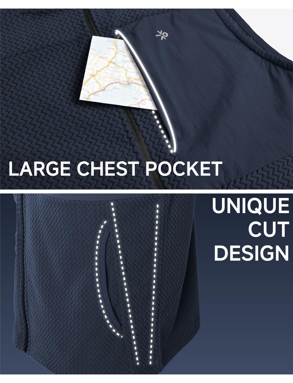 Mens Fleece Vests Casual