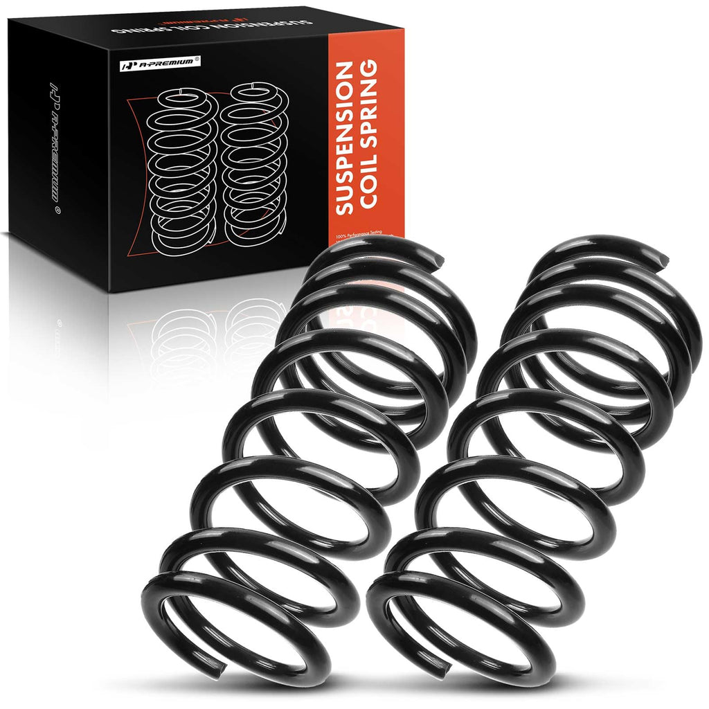 A-Premium 2-Pack Front Suspension Coil Spring Set Compatible with Dodge