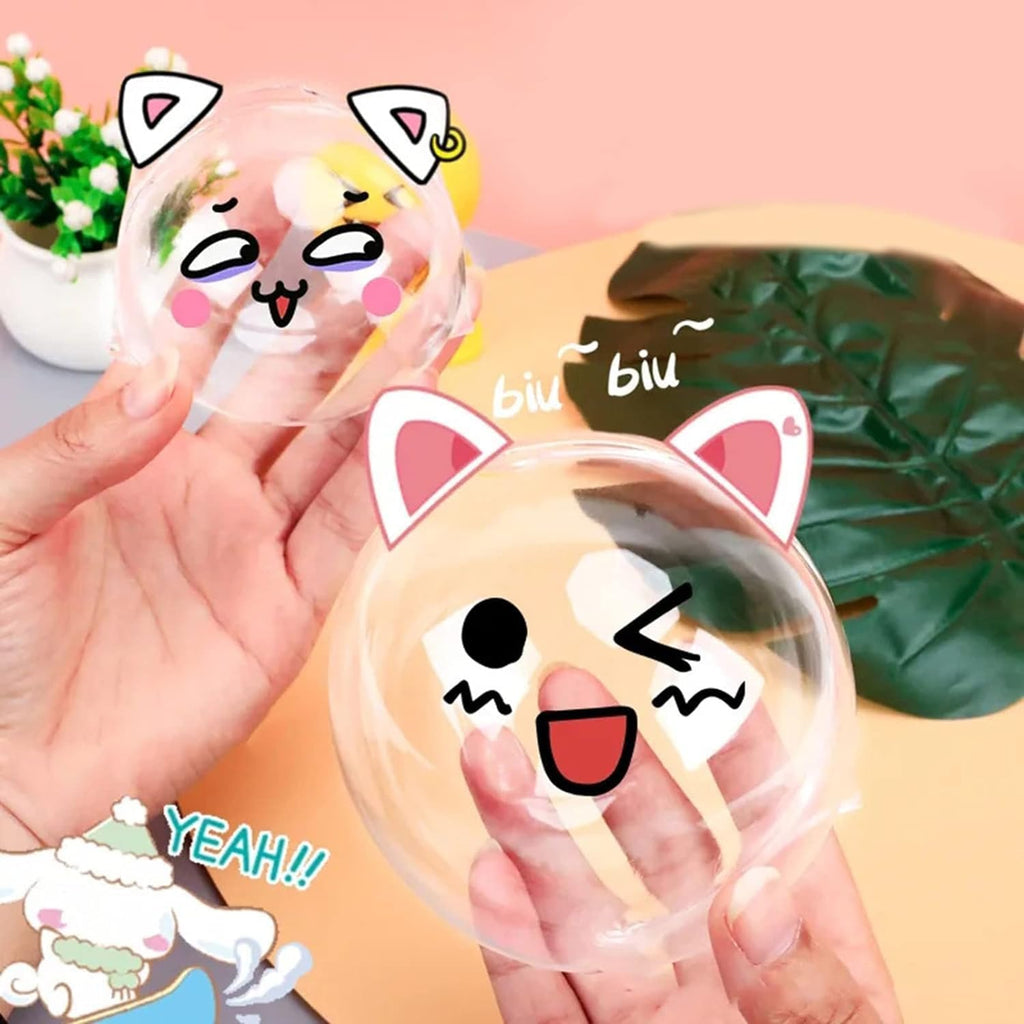 White Creative Nano Tape Bubbles, DIY Multiple Play Methods Intellectual Development Nano Tape Kneading Toys, Double