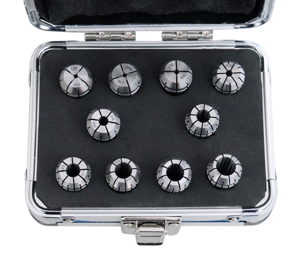 Accusize ER16 Collet Set, 1/32in-3/8in, 0223-0765