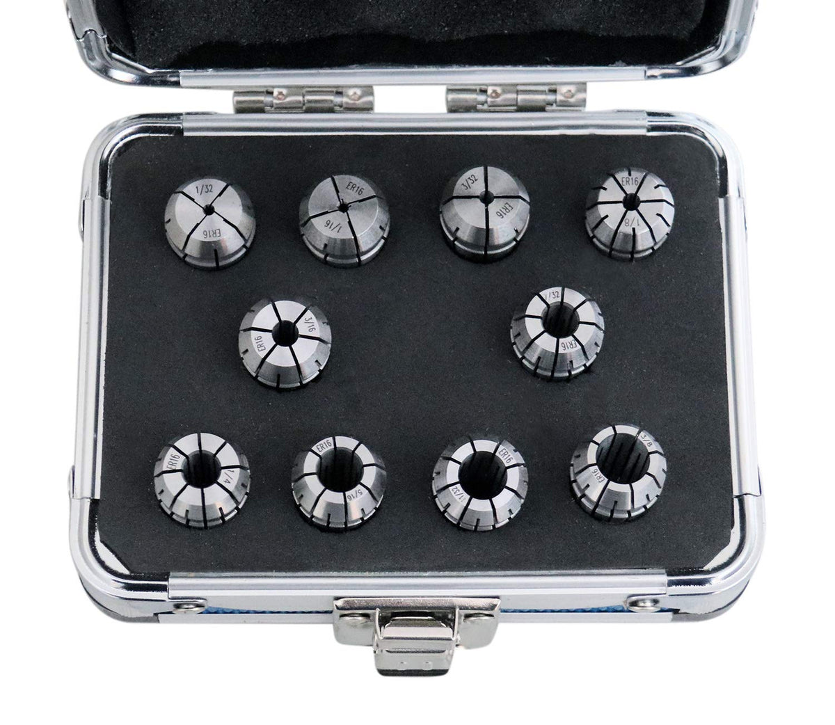 Accusize ER16 Collet Set, 1/32in-3/8in, 0223-0765