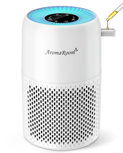 AromaRoom Air Purifiers for Bedroom with 3-in-1 Filters