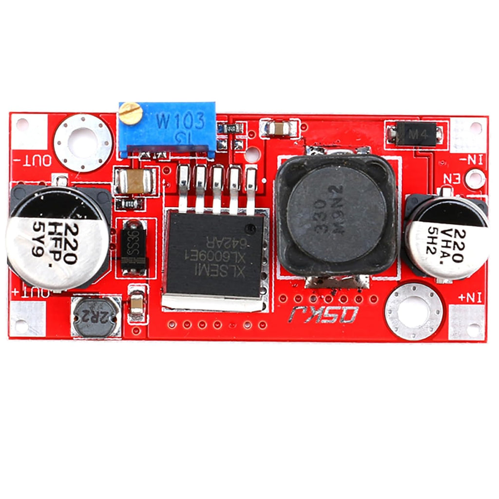 5PCS XL6009 Boost Buck DC-DC 15W Booster Modules Adjustable Step Up Down Converter Module Solar Voltage