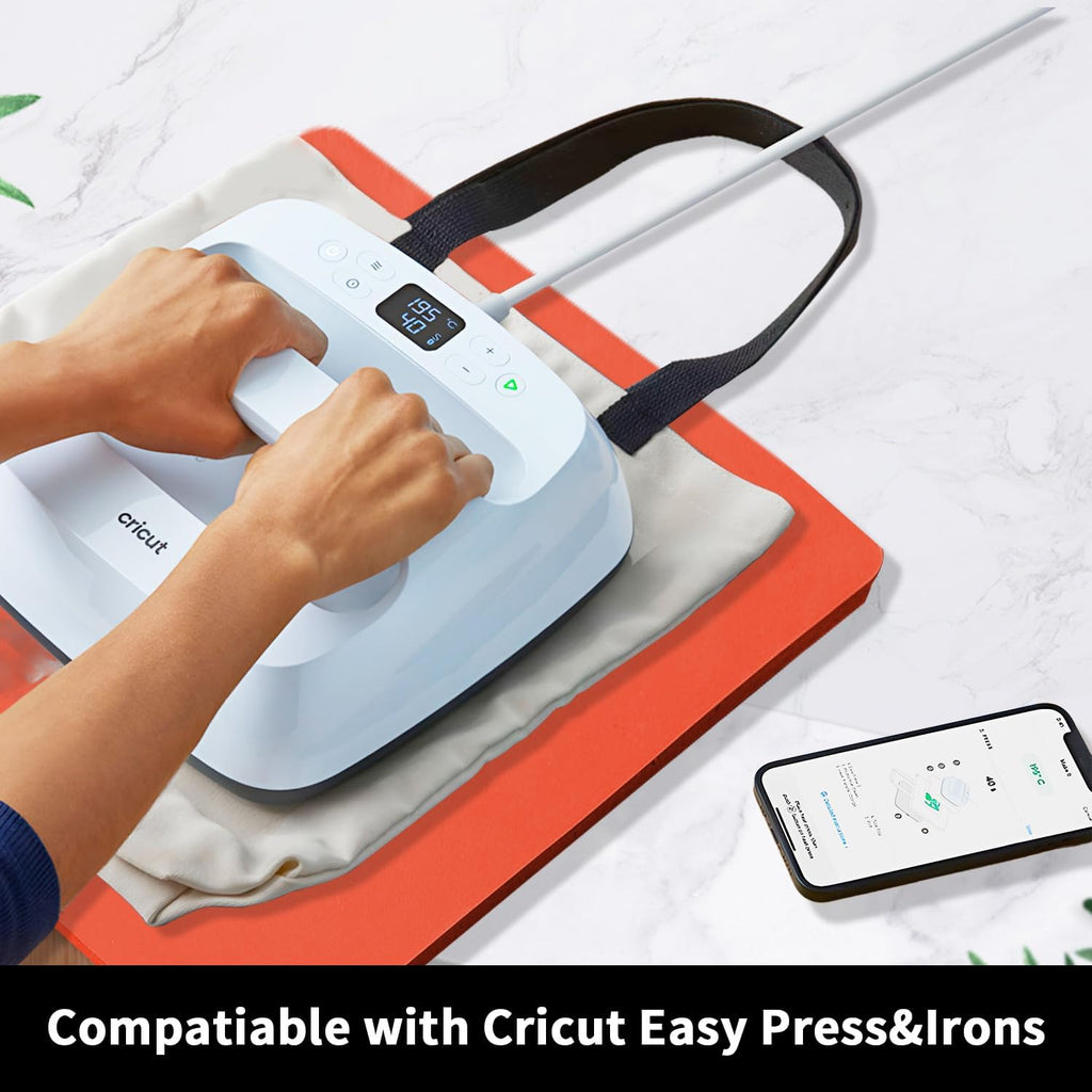 Heat Press Mat - 15x15 Inch Heat Resistant Insulation Silicone Pad for Heat Press Vinyl HTV Transfer Ironing