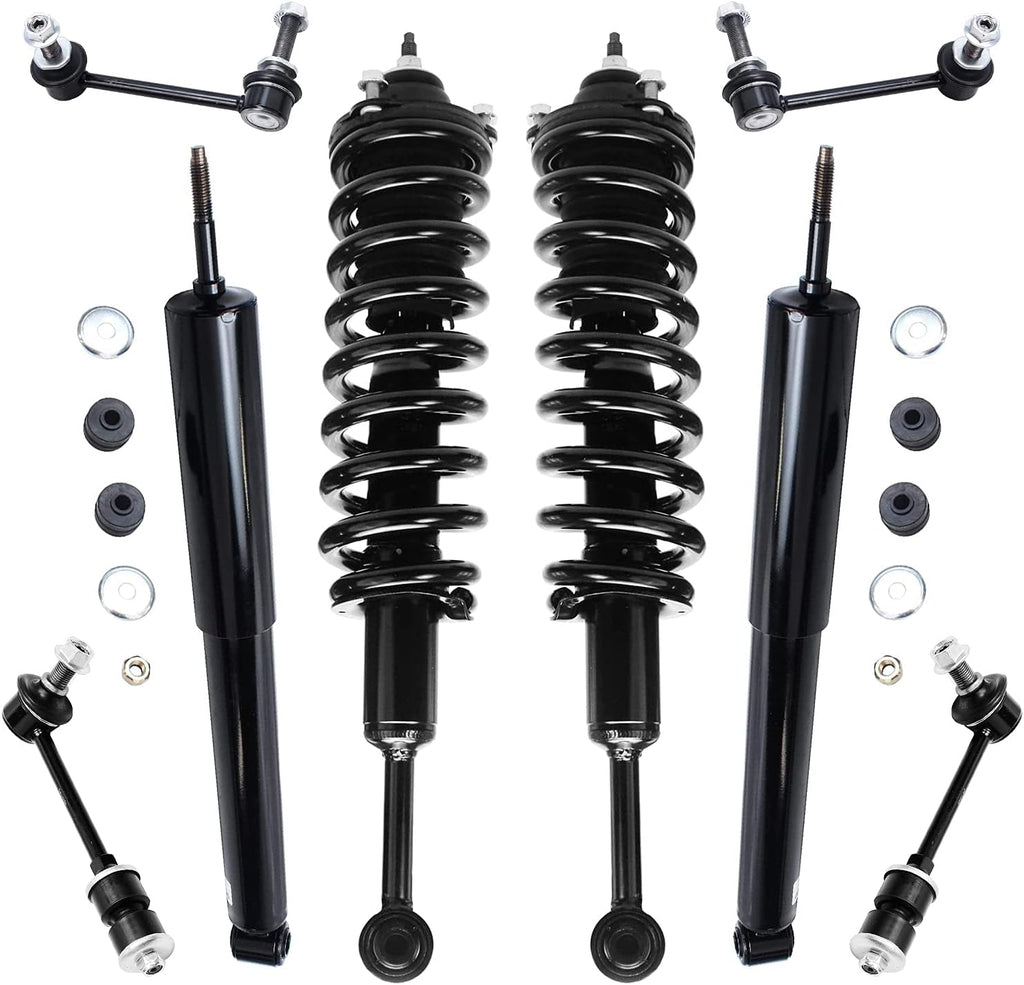 Detroit Axle - 8pc Struts Shocks Kit for 2003-2022 Toyota 4Runner