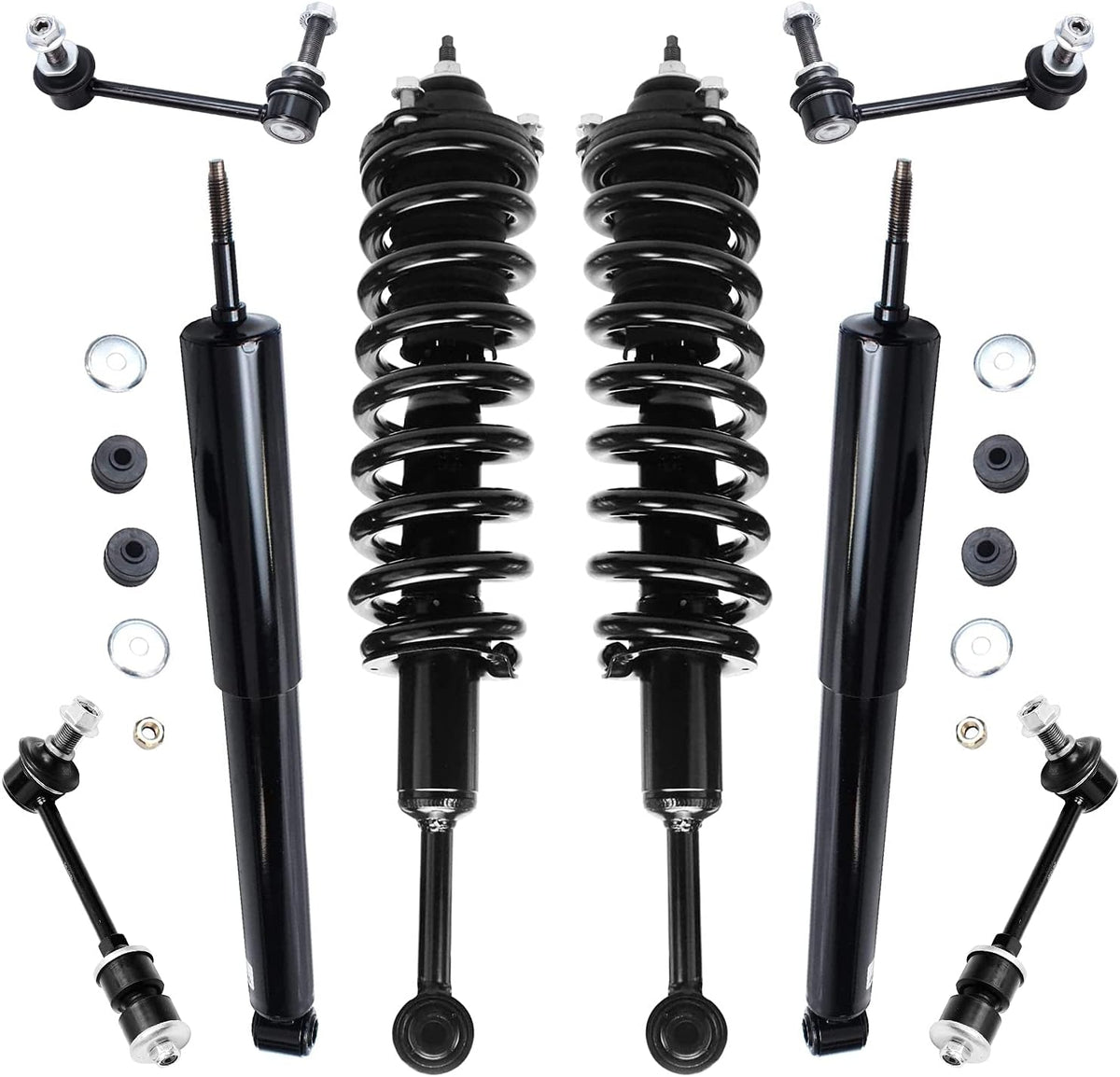 Detroit Axle - 8pc Struts Shocks Kit for 2003-2022 Toyota 4Runner
