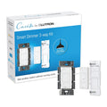 Caseta 3-Way Smart Dimmer Kit; LED Dimmer, Wireless Remote & Bracket | Wireless 3-way kit allows you to add a second