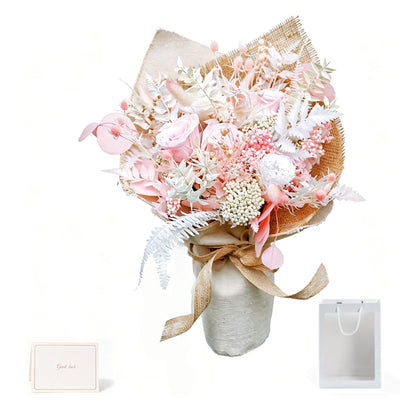 Preserved Forever Bouquet, Long-Lasting Flower Roses Gift for Women Wife, Perfect for Mother’s Day, Graduation