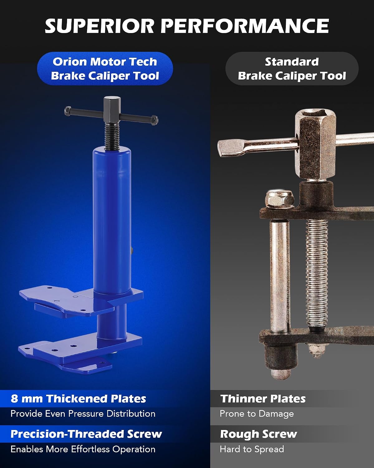 OMT Brake Caliper Piston Compressor Tool for Multi Piston Pad Spreader