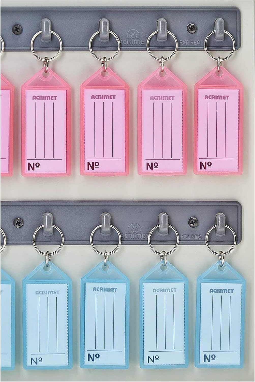 128-Key Cabinet with Lock, Wall Mount Wooden Key Organizer, Security Key Storage Box (128 Positions) with Numbered