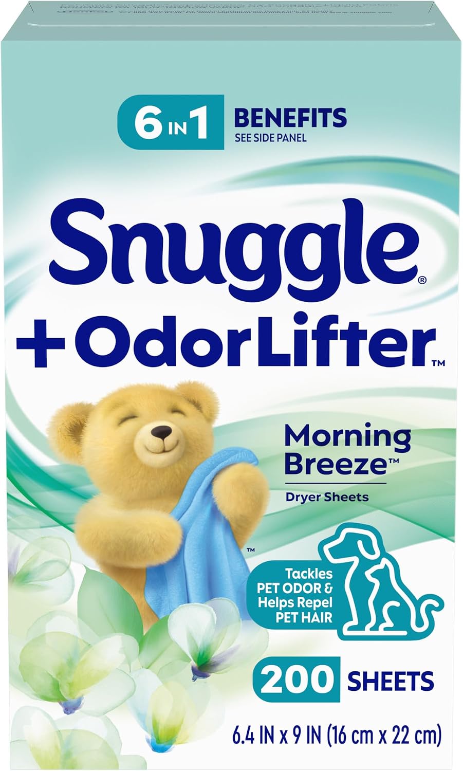 SuperFresh Dryer Sheets, 200 Count, Morning Breeze